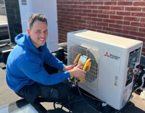 Airco montage in Wehl